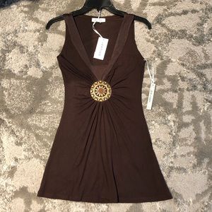 Luxurious Medallion Short Dress